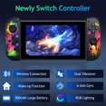 thumbnail image 3 of Game Controllers Compatible for Nintendo Switch Controller, Wireless Switch Controller Replacement Support Dual Vibration, Motion Control, Wake-up Function, 3 of 7
