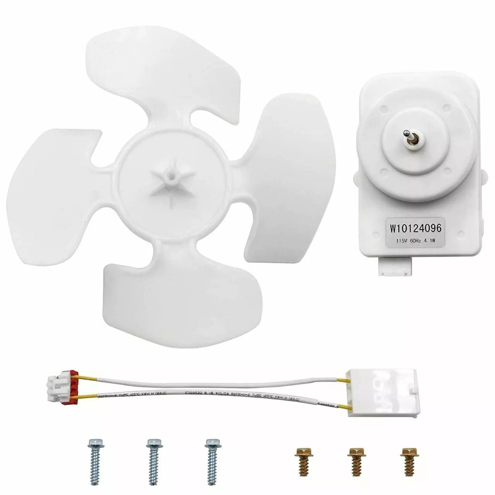 TAPDRA Kenmore Refrigerator Condenser Fan 115V Motor W10124096 Durable Quiet Cooling Solution for Whirlpool