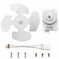 thumbnail image 2 of W10124096 Condenser Fan Motor Set for Whirlpool Refrigerator Replacement AssemblyTAPDRA Spare Part, 2 of 4