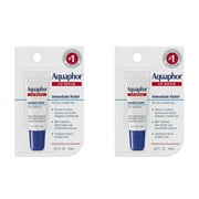 Aquaphor Lip Repair Ointment Tube, Immediate Relief - 0.35 Oz, 2 Pack