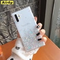 thumbnail image 1 of Funda de silicona transparente con estrellas brillantes para Samsung, carcasa a prueba de golpes para Samsung A71, A51, S8, S9, S20 Ultra, 10 PLUS, S20FE, A21, Note 8, 10, Note 20, 1 of 4