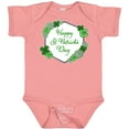 thumbnail image 3 of Inktastic Happy St. Patrick's Day Clovers Boys or Girls Baby Bodysuit, 3 of 5