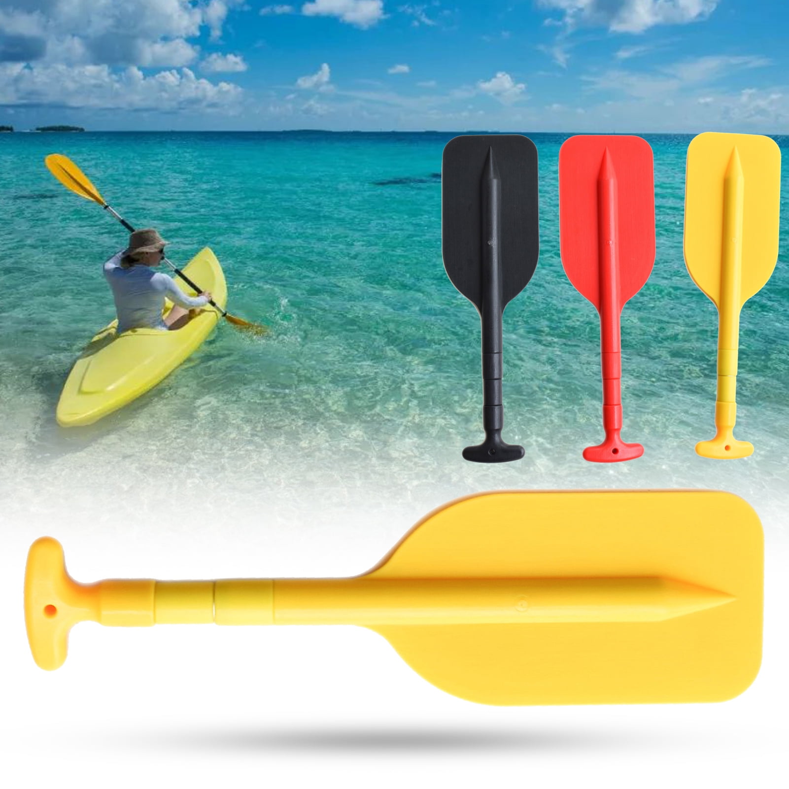 Limei 1 Pack Telescopic Kayak Paddle Rafting Boat Paddle Canoe Oars ...