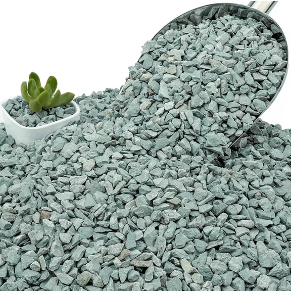 20lb Green Zeolite for Plants, 3/8" Natural Succulent Potting Soil Amendments, Decorative Gravel for Cactus, Bonsai Gritty Rock, Pebbles Pumice for Vase Fillers, Top Dressing