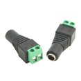 thumbnail image 4 of 15 pares de conectores macho y hembra de CC de 12 V/24 V, 2,1 x 5,5 mm, para CCTV Coax Cat5 Cat6, 4 of 5