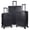 Black, variant on Forge 3-Piece Hardside Expandable Spinner Luggage Set