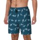 thumbnail image 1 of Balery Cute Shark Bañador para hombre, shorts de playa de secado rápido con entrepierna y forro de compresión-Large, 1 of 6