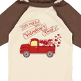 thumbnail image 4 of Inktastic It's My 1st Valentine's Day with Red Truck and Hearts Boys or Girls Long Sleeve Baby Bodysuit, 4 of 5
