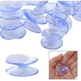 thumbnail image 4 of HUGFEGWE 20 PCS Plastic Suction Cup, Double-Sided Suction Cup Hooks, Transparent Non-Slip Suction Cup for Kitchen Bathroom(30mm) CJB91-62328, 4 of 7