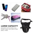 thumbnail image 3 of UPOUART 1Set Motorbike Leg Bag Black Oxford Cloth Adjustable Leg Circumference For Riders And Cyclists, 3 of 8