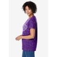 thumbnail image 3 of Woman Within Plus Size Marled Cuffed-Sleeve Tee, 3 of 5