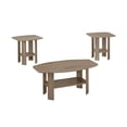 thumbnail image 2 of Monarch Table Set 3Pcs Set / Dark Taupe, 2 of 4