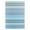 Gray / Aqua, variant on Mad Mats Stripe Outdoor Area Rug