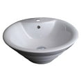 thumbnail image 2 of Imaginations Américaines 19-po. W Vessel Set Blanc, 2 of 7