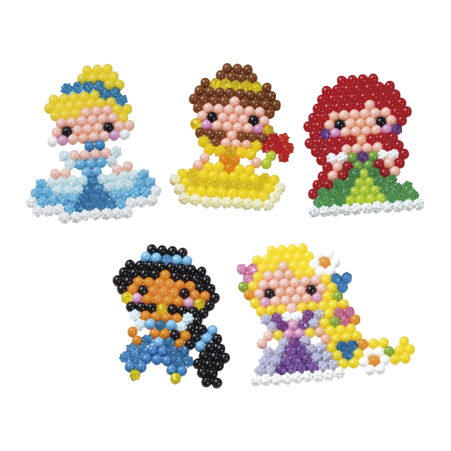 Aquabeads Disney Princess Dazzle Complete Arts & Crafts Kit for Children - over 600 Beads to create your favorite Disney Princess Characters