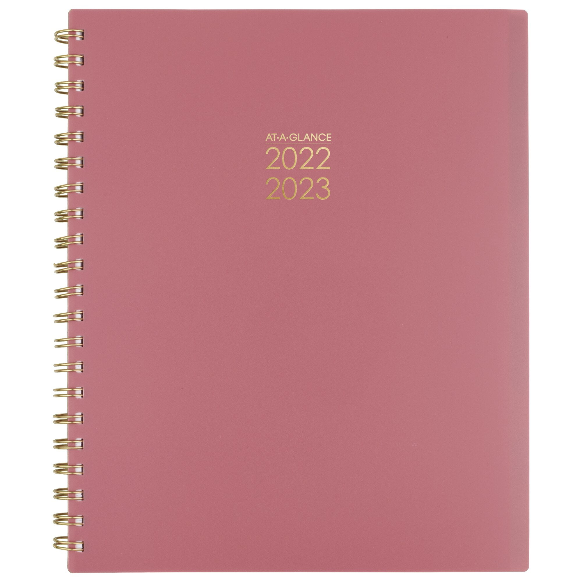 AT-A-GLANCE Harmony Academic 2022-2023 Weekly Monthly Planner Pink Large 8 12 x
