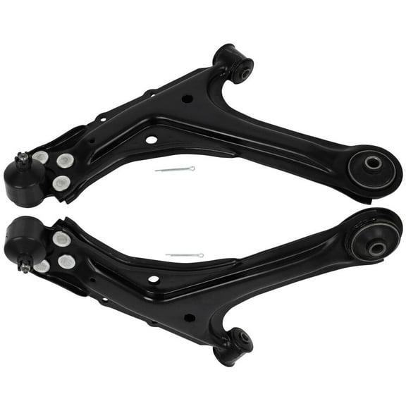cciyu Lower Control Arm and Ball Joint Compatible fit for 1995-2005 for Chevrolet Cavalier 1995-2005 for Pontiac Sunfire 2pcs Suspension Kit