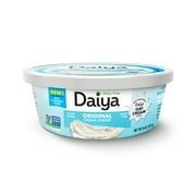 Daiya Dairy Free Original Cream Cheese, Vegan, Refrigerated Rounds Tub, 8 oz