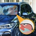 thumbnail image 3 of Cartoon Dogs Car Windshield Sun Shade Reflector Sunshade Foldable for Front Keeps Vehicle Cool, 3 of 8