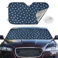 thumbnail image 2 of Haiem Turtle Car Windshield Sun Shade - Blocks UV Rays Sun Visor Protector, Sunshade to Keep Your Vehicle Cool, Universal Fit SUV Van Sedan-Medium, 2 of 7