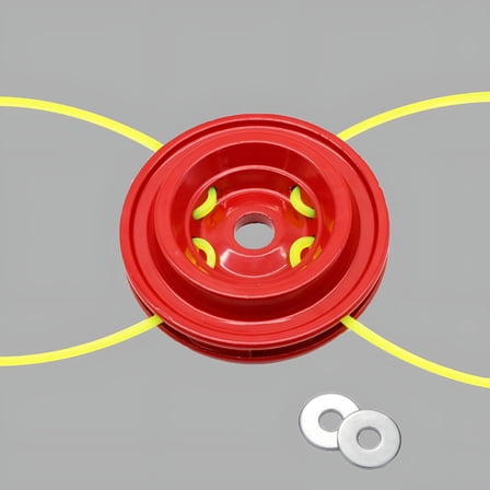 ZEPARO Universal Aluminum Trimmer Head Weed Eater Replacement with 4 Durable Lines