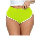 thumbnail image 3 of Timegard Womens Shorts High Waist Slim Sports Yoga Gym Running Hot Pants Comfy Athletic Booty Shorts, 3 of 5