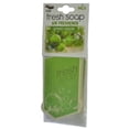 thumbnail image 2 of Fresh Soap Car Air Freshener Cardboard Hanging Long Lasting Scent, Green Apple (12-Pack), 2 of 2