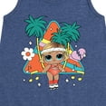 thumbnail image 3 of LOL Surprise! Dolls - Boogie Babe - Retro Style with Palm Trees - Toddler & Youth Girls A-line Dress, 3 of 5