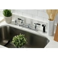 thumbnail image 2 of Kingston Brass FB112CKL Kaiser 8-Inch Centerset Kitchen Faucet with Sprayer, Polished Chrome, 2 of 5
