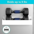 thumbnail image 3 of 4 Pack Magnetic Spice Storage Rack Organizer for Refrigerator and Oven, White Fridge Organizers and Storage, 3 of 6