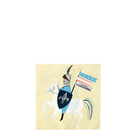 Meri Meri Dragon Knights Small Napkins  16ct