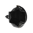 thumbnail image 4 of Free Assembly Women's Faux Leather Drawstring Handbag, Black, 4 of 6