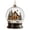 Q, variant on ZENVIVE Festive Christmas Hanging Ornament, 3.5 Inch Acrylic Snow Globe With A Twisted Cord, Snowy Winter Cabin Decor For Tree Mantel Window Shelf, Bear Family Fireplace