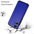 thumbnail image 3 of For Motorola Moto G Stylus 5G 2024 Slim Shockproof Hybrid Cover Cellphone Case + Tempered Glass - mk Blue, 3 of 5