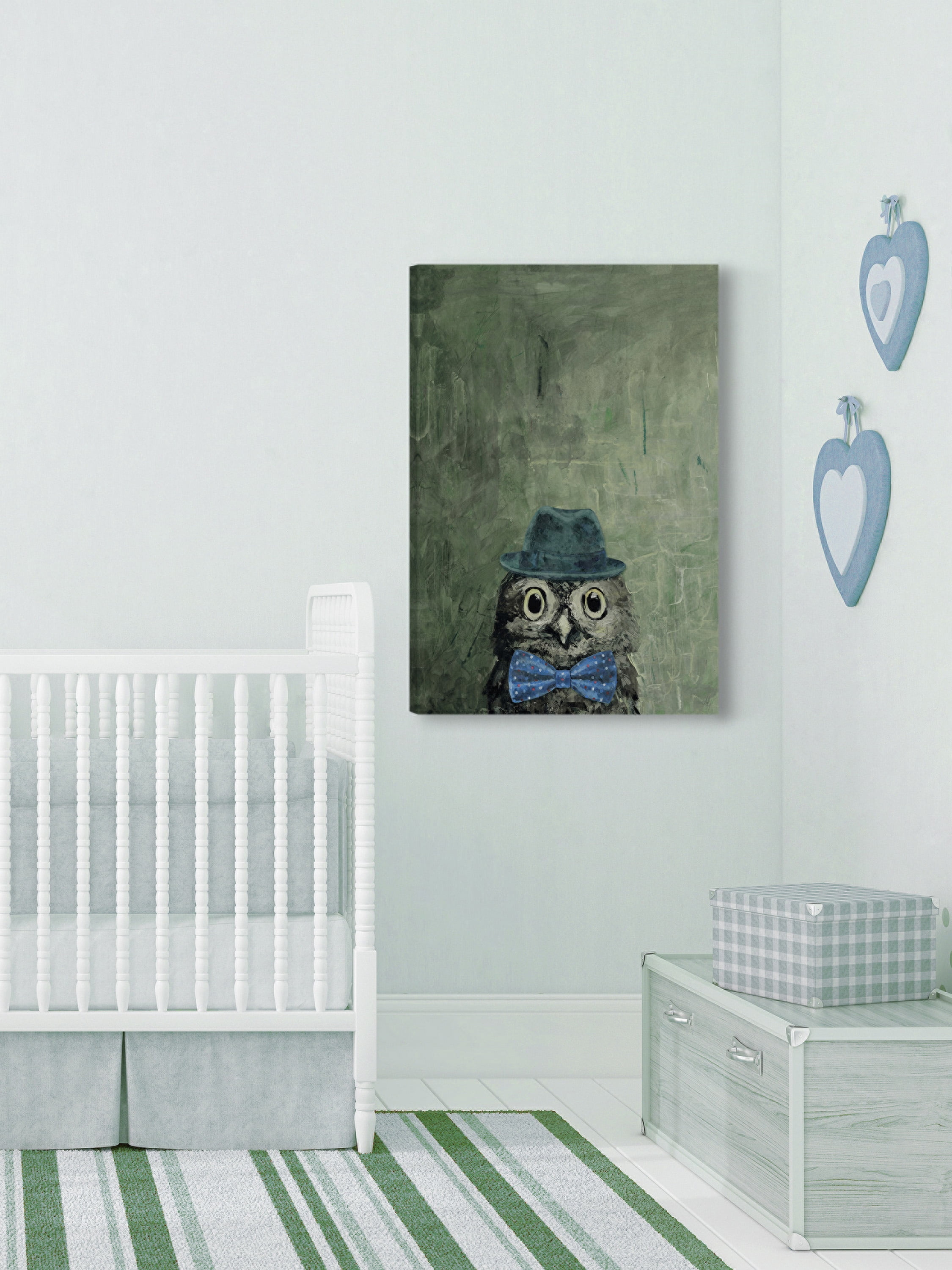 Marmont Hill Mister Owly Canvas Wall Art