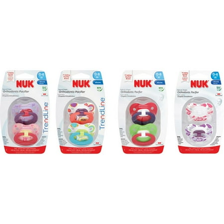Nuk - Silicone Orthodontic Pacifiers (si