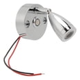 thumbnail image 1 of Luz de lectura LED para RV lámpara de noche plateada de CC de 12 a 24 V control táctil de aleación de aluminio portátil para yates y camiones ANGGREK Otros, 1 of 8
