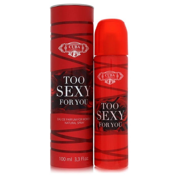 Cuba Too Sexy For You by Cuba for Women - 3.3 oz EDP Spray