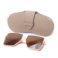 thumbnail image 3 of CSChome Pochette à Lunettes Résistante aux Taches Pochette à Lunettes Douce Imperméable en Faux Cuir Outil de Rangement Quotidien Protecteur de Lunettes, 3 of 7