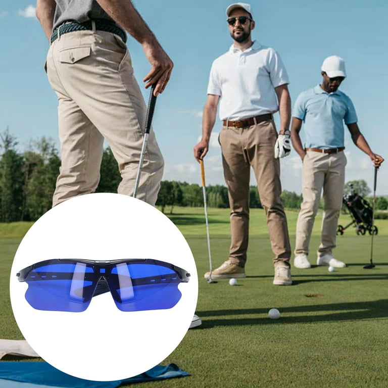 OTVIAP Golf Glasses,Golf Ball Finder Glasses Polarized Sport Sunglasses  Golf Sport Sunglasses with Blue Lens,Golf Ball Finder Glasses