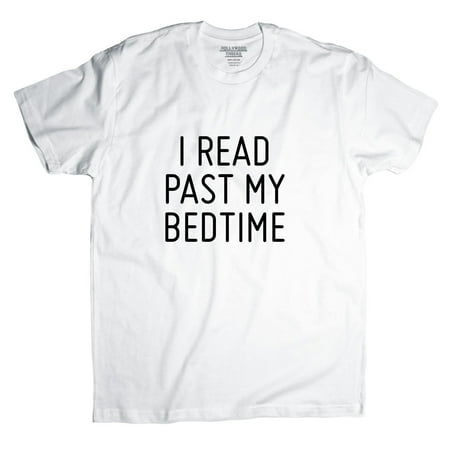 I Read Past My Bedtime - Funny Book Lover Graphic Men's T-Shirt
