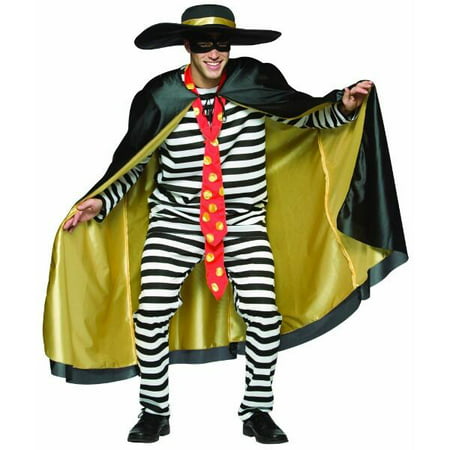Adult Prison Hamburglar Costume