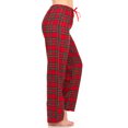 thumbnail image 5 of Womens Flannel Pajama Pants, Long Novelty Cotton Pj Bottoms, 5 of 7