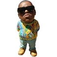 thumbnail image 1 of Legend Hip Hop Rapper Estatua de resina conmemorativa Minifiguras Adornos Decoración, Decoración de resina de rapero Decoración de jardín / hogar, Escultura de resina de estrella de música rap especia kaili Sencillez, 1 of 5
