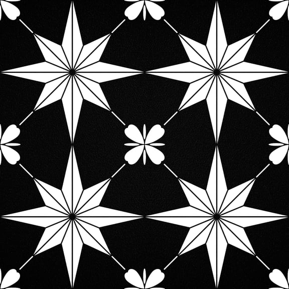DEWOO 10PCS 12" x 12" Peel and Stick Floor Tiles, Vintage Floral Removable Self Adhesive Vinyl Flooring Stickers, Renter Friendly DIY Tile for Kitchen Entryway Bathroom Living Room