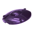 thumbnail image 4 of Replacement Lens 4" Round Purple Plastic 3 Screw Peterbilt Fits Kenworth Freightliner, 4 of 4