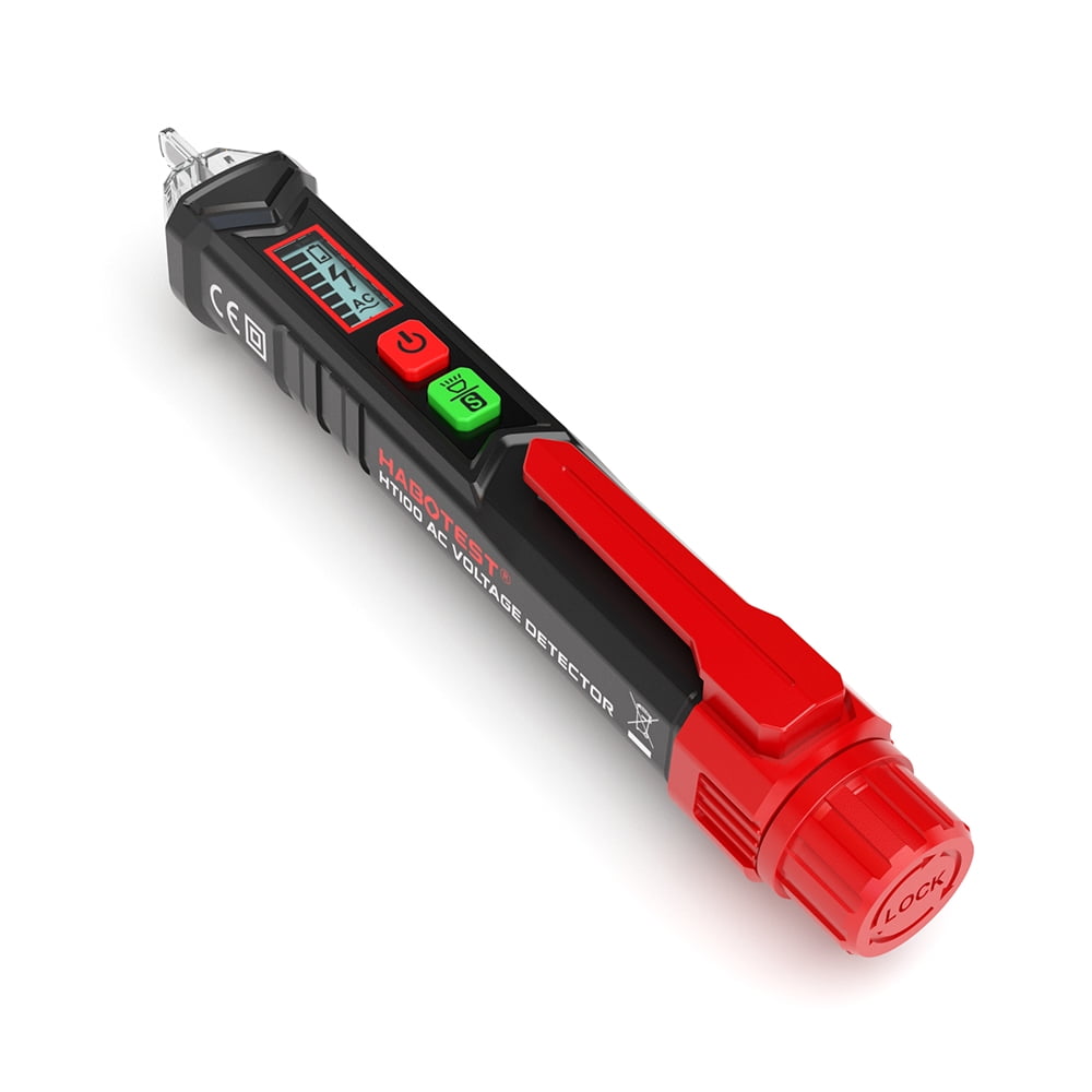HABOTESE Portable Non-contact AC Voltage Tester Pen Shaped V~Alert Detector G2Q7 