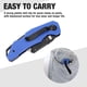 thumbnail image 5 of Cuchillo utilitario plegable WORKPRO G10 con mango de acero inoxidable, 5 of 8