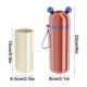 thumbnail image 3 of Juego de vaso para cepillo de dientes de viaje | Organizador portátil de taza para enjuague bucal desmontable | Taza de lavado de plástico a prueba de fugas con asa | Portador de artículos de, 3 of 6