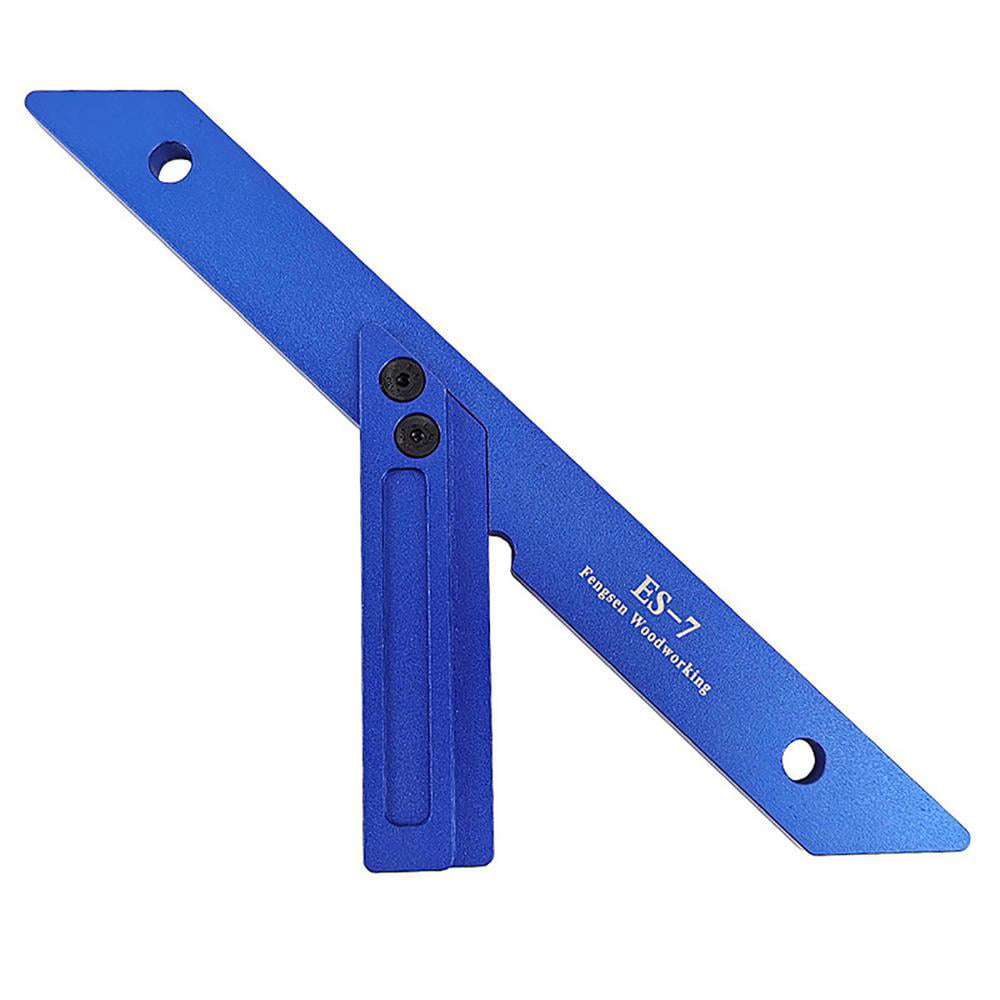 Carpenter Square Aluminum Alloy Protractor Anti-Rust Square Corner Angle Finder Combined for Level Measurement for Digital Angle Finder Speed ​​Square 
